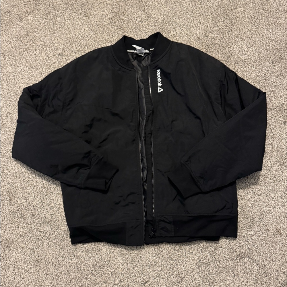 Reebok Women’s Black Bomber Jacket